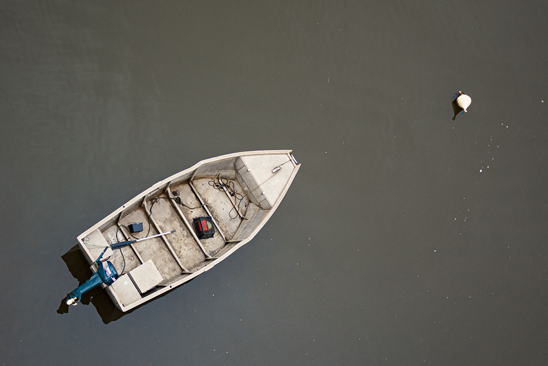 Barque de pêche en Bretagne - Photo Didier Laget
