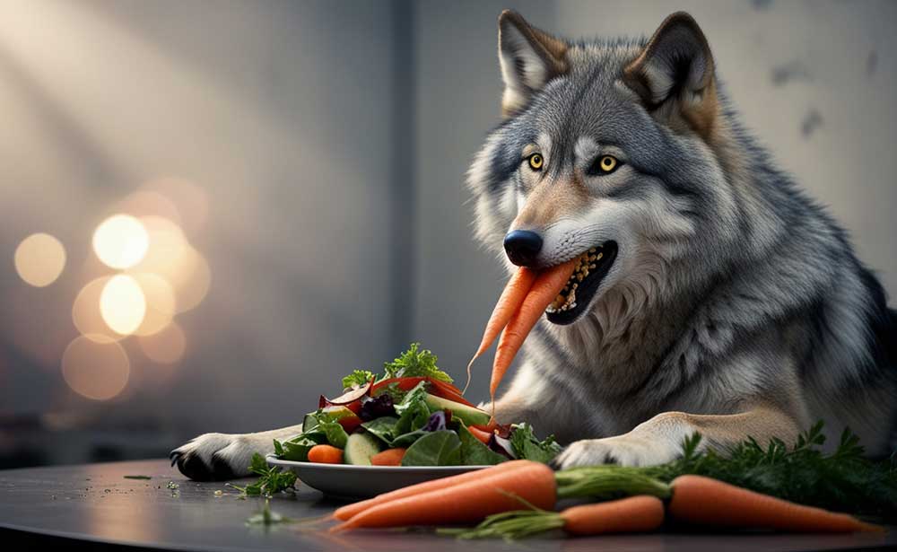 Bloom! Quoi? Un loup végétarien?